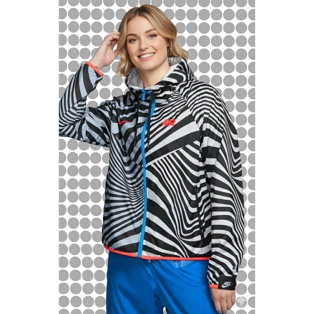 Nike NSW AIR MAX WIND RUNNER Sweat Track Windbreaker Jacket Women S Small CW2298